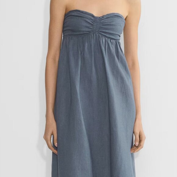 ARITZIA LITTLE MOON Delos Linen Dress - Picture 1 of 9